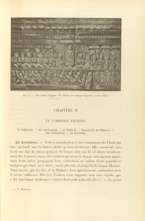 Chapitre II. Le Cambodge primitif