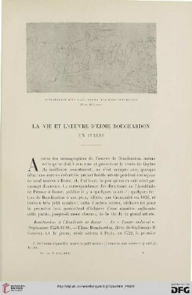 3. Pér. 40.1908: La vie et l'œuvre d'Edme Bouchardon en Italie