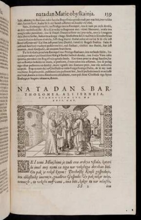139-153, Na ta dan S. Bartholomea, ali Ierneia, evangelium Luc. na XXII. cap. - Na svetiga Matheusha dan evangelium Math. na XI. cap.