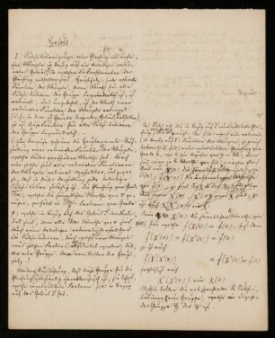Bl. 25 - 28: Galois