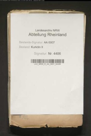 Wiedereinlösung von Aspel und Rees (mit Anlagen)