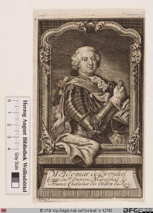 Bildnis (Ulrich Frederik) Woldemar Graf von Löwendal