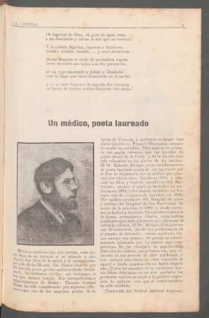 Un médico, poeta laureado - [Traducción]