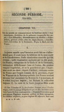 Histoire du moyen age, 3. Empire Carlovingien. Histoire de la seconde invasion jusqu'a l'exaltation de Grégoire VII.