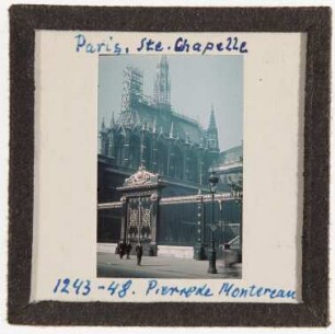 Paris: Sainte Chapelle (Foto 1941)