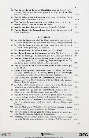 J. L. Aberli (Nr. 48-68)