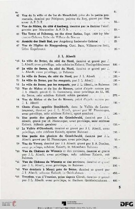 J. L. Aberli (Nr. 48-68)