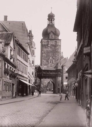 Coburg, Judentor : Coburg. Judentor. Stadtseite