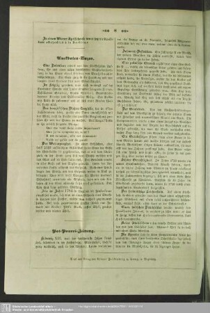 Pot-Pourri-Zeitung