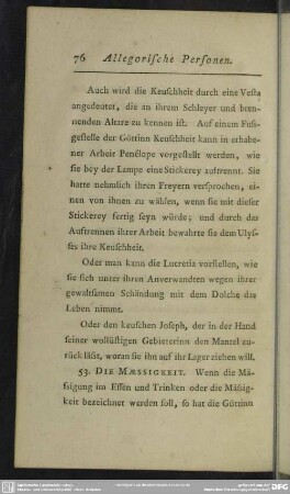 53. Die Maessigkeit