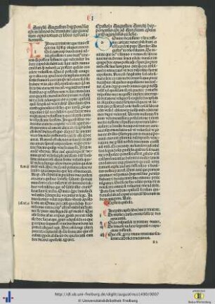 Epistola Augustini Aurelij hipponensis...ad Aurelium episcopum carthaginiensis...