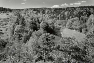 Neißetal. Blick vom Weinberg bei der Zisterzienserinnenabtei Klosterstift St. Marienthal