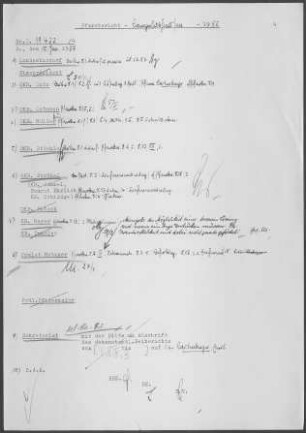 Lampoldshausen: Visitationsbericht mit Pfarrbericht 1956