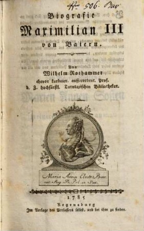 Biografie Maximilian III von Baiern