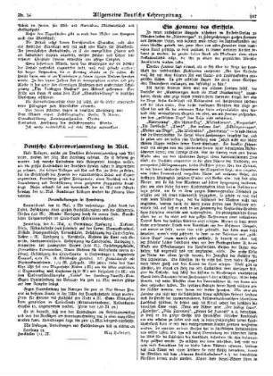 Deutsche Lehrerversammlung in Kiel