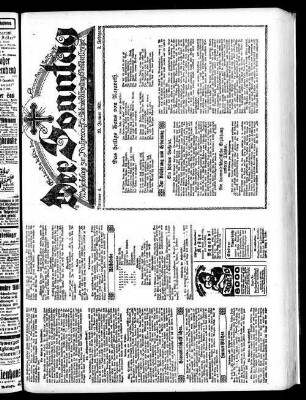 Der Sonntag. 1920-1922