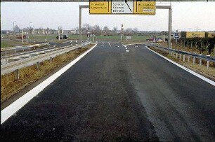 Teilknoten Nord: Rampenfuß (Zufahrt von BAB)