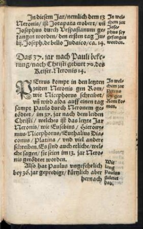 Das 37. jar nach Pauli bekerung ...