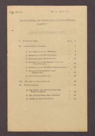 Lageberichte des Reichskommissars für Überwachung der öffentlichen Ordnung, Nr. 89