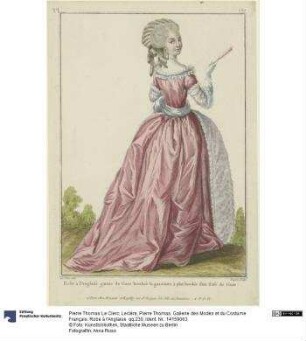 Gallerie des Modes et du Costume Français: Robe à l'Anglaise. qq.230