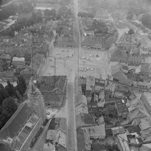 Altmarkt von Bischofswerda : Blickrichtung Südwesten