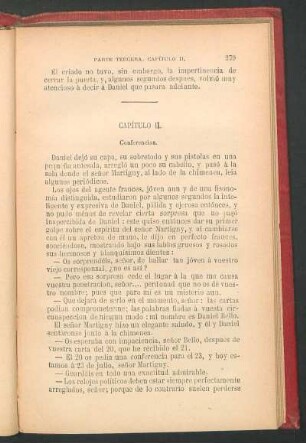 Capítulo II. - Conferencias.
