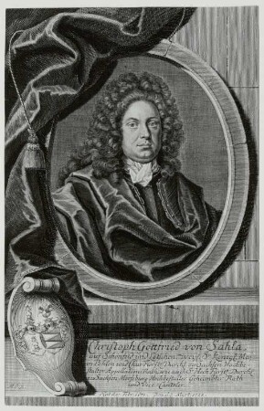 Bildnis Christopher Gottfried von Sahla
