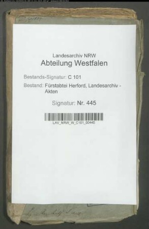 Pfarre auf dem Berge vor Herford