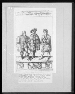 Hessische Chronika — Die Landgrafen Wilhelm I., II. und III. von Hessen