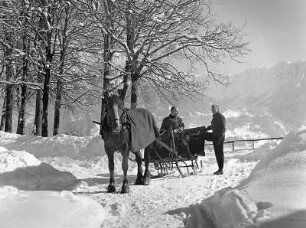 Winter im Allgäu, Bei Tiefenbach-Oberstdorf