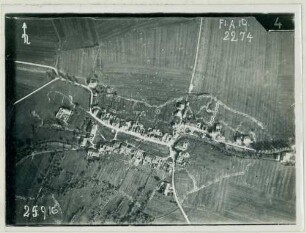 Foto der Ortschaft Bonzée (Luftbild)