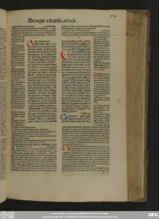De regularibus [et] transcuntibus ad religionem