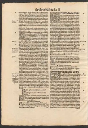 Incipit epistola beati Iohannis apostoli tertia.