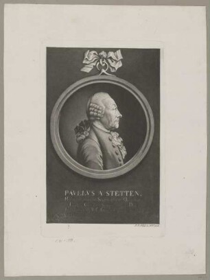 Bildnis des Pavlvs a Stetten