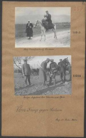 Bulgarische Bauernfamilie auf Landreise