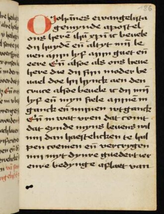 Gebet zu Johannes dem Evangelisten
