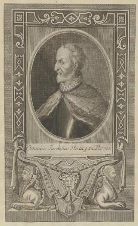 Bildnis des Octavius Farnesius, Herzog von Parma