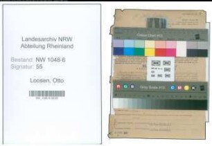 Entnazifizierung Otto Loosen , geb. 09.03.1901 (Geschaeftsfuehrer)
