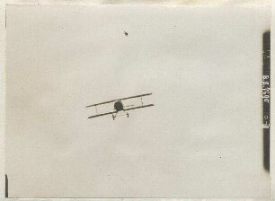 Fokker im Luftkampf aufgenommen (600 m)