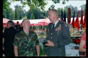 Fotografie: Empfang zum 4th of July im Harnack House in Berlin-Dahlem