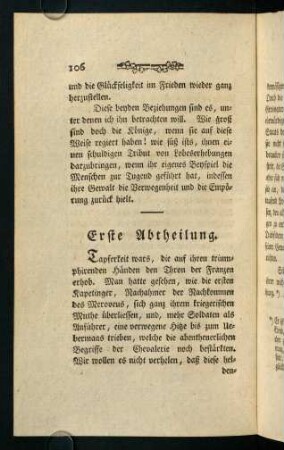 106-135, Erste Abtheilung
