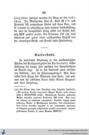 Kaiserstuhl.