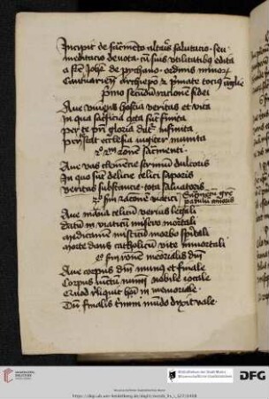 Johannes Peckham, Reimgebet "Ave vivens hostia"