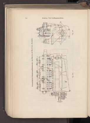 Sechszylinder-Petroleum-Bootsmotor von Boulton & Paul Ltd., Norwich.