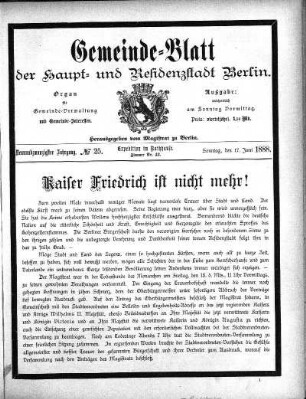 1888,25: No. 25, 17. Juni 1888