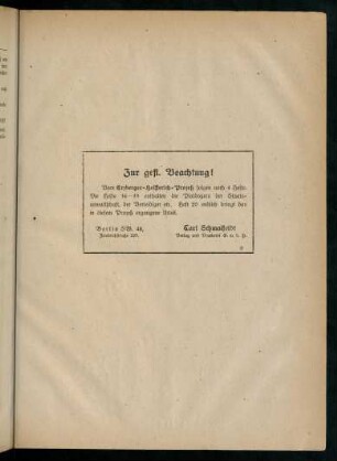 799-800, Hinweis auf weitere Hefte (Plaidoyers und Urteil)