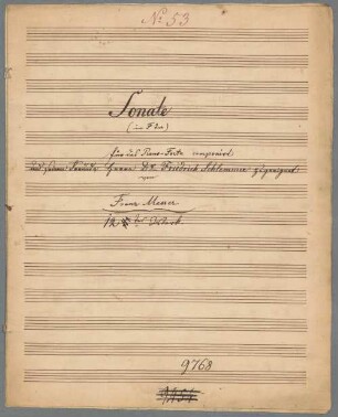 Sonatas, pf, op. 12 - BSB Mus.Schott.Ha 10324-2