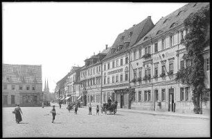 Grimma. Markt mit Stadthaus