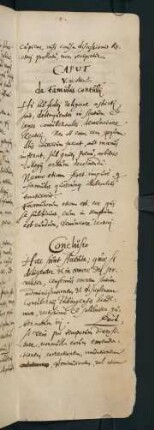 V. De Famulis contub[ern]ii.