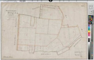 Röllingsen (Soest), Zusammenlegung Röllingsen, Bl. 1 Brouillonkarte II Röllingsen Flur 1
